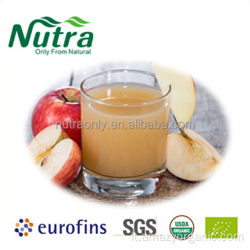 Concentrati di succo di mela fresco al 100% naturale